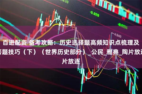 百进配资 备考攻略：历史选择题高频知识点梳理及答题技巧（下）（世界历史部分）_公民_雅典_陶片放逐