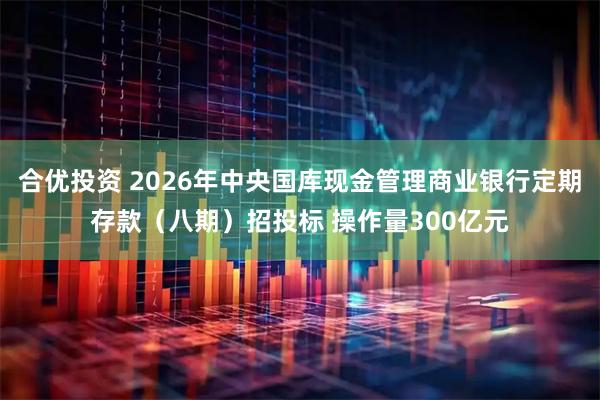 合优投资 2026年中央国库现金管理商业银行定期存款（八期）招投标 操作量300亿元